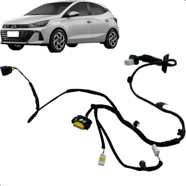 Chicote Porta Traseira Direita Hyundai Hb20 2023 2024 2025