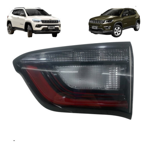 Lanterna Direita Tampa Porta Malas Compass 2021 2022 2023 Vermelha Direito/passageiro