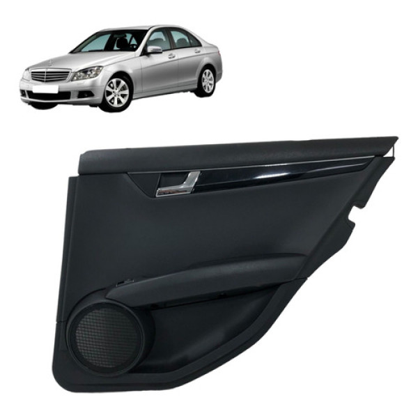 Forro Porta Traseiro Direito Mercedes Benz C200 2009 A 2012
