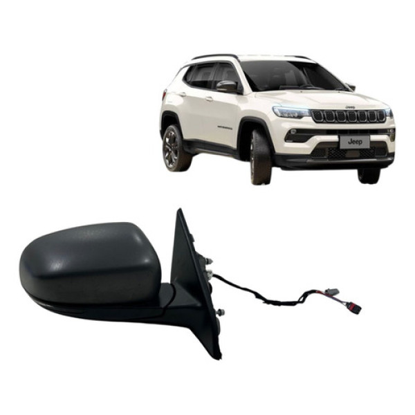 Retrovisor Jeep Compass T270 2022 2023 2024 Retrátil Direito