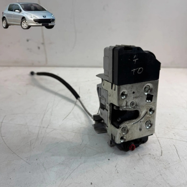 Fechadura Porta Peugeot 307 Traseira Direita 2009 2011 Hatch