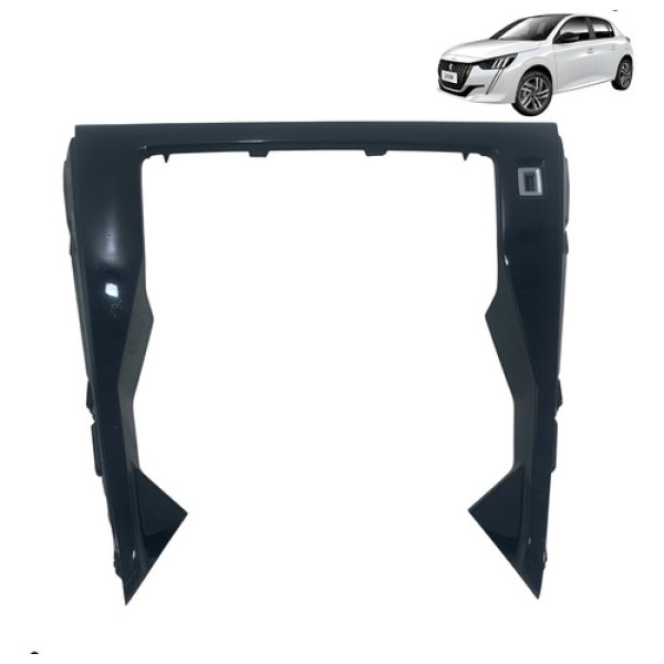Moldura Console Central Usb Peugeot 208 2021 2024