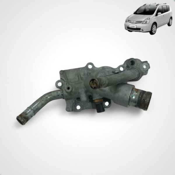 Carcaça Valvula Termostática Nissan Livina 1.8 2009 2014