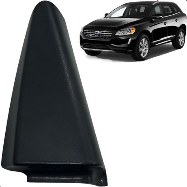 Acabamento Interno Porta Traseira Esq Volvo Xc60 2015 A 2017 Preto