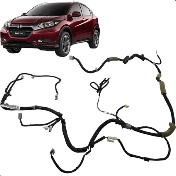 Chicote Tampa Traseira Porta Malas Hrv Hr-v 2016 A 2019