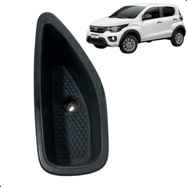 Porta Treco Fiat Mobi Traseiro Esquerdo 1.0 4cc 2018 A 2020 Preto