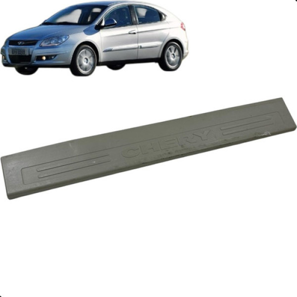 Soleira De Porta Chery Cielo 1.6 2010 2011 2012 Cinza