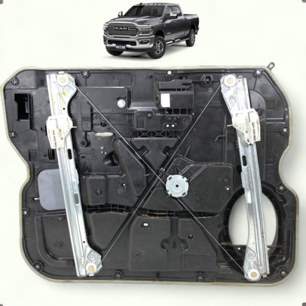 Máquina Vidro Diant Direito Ram 3500 Longhorn 2022 A 2024