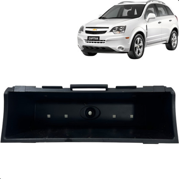  Porta Objeto Central Painel Chevrolet Captiva 2.4 2009 2012 Preto