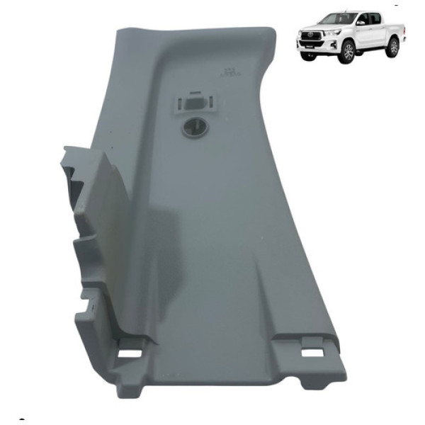 Forro Acabamento Coluna Traseira Esquerda Hilux 2016 2020
