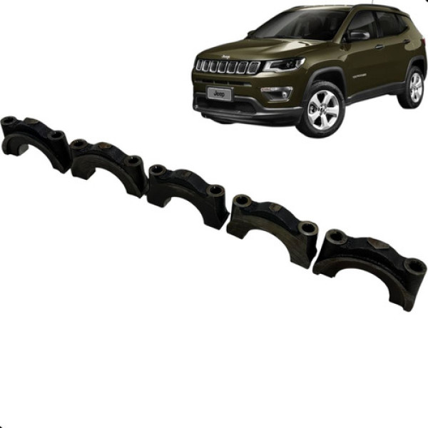 Jogo Macal Mancais Motor Jeep Compass 2.0 Flex 2017 À 2021 Preto