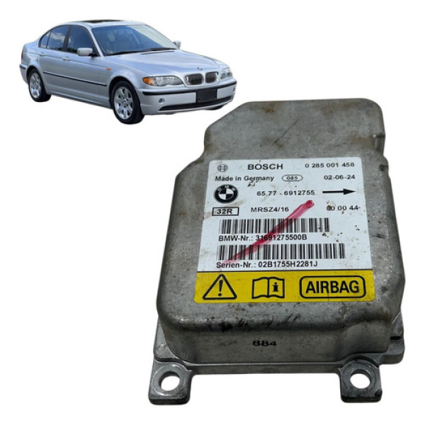 Modulo Colisão Airbag Impacto Bmw 325i E46 2000 2001 A 2003