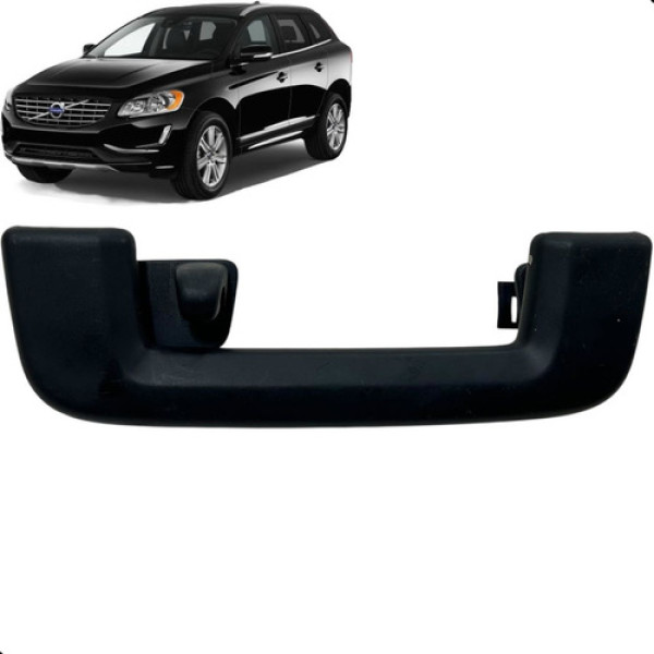 Alça Teto Pqp Traseira Direita Volvo Xc60 2.0 2015 A 2017 Preto