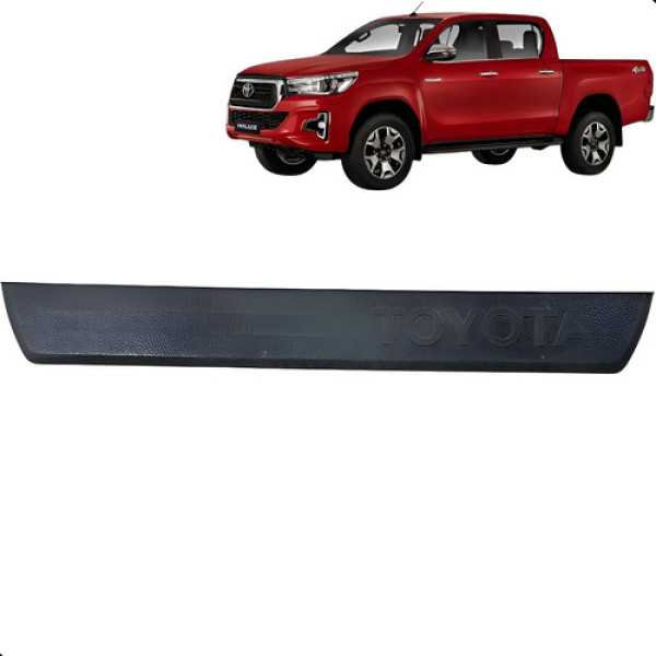 Soleira Porta Dianteira Esquerda Hilux Srv 2016 A 2022 Prrto