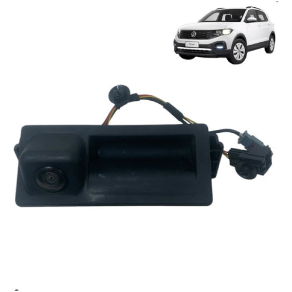 Maçaneta Câmera De Ré Porta Malas Tcross 2020 A 2024 