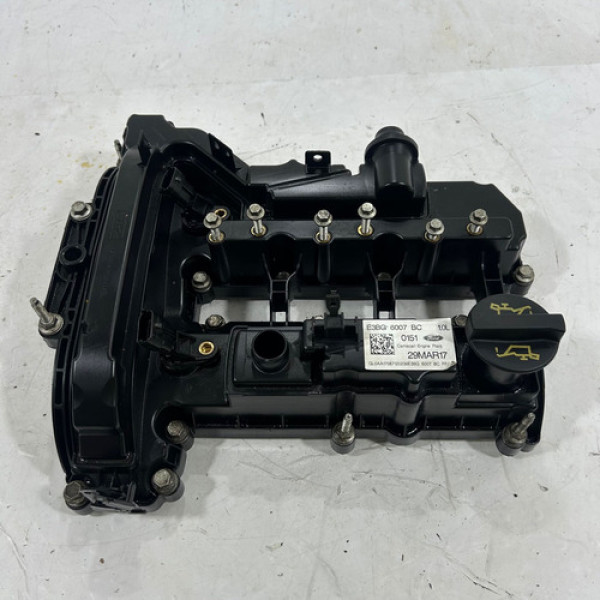 Tampa Válvula Cabeçote Ford Ka 1.0 3cc 2014 A 2018 Preto