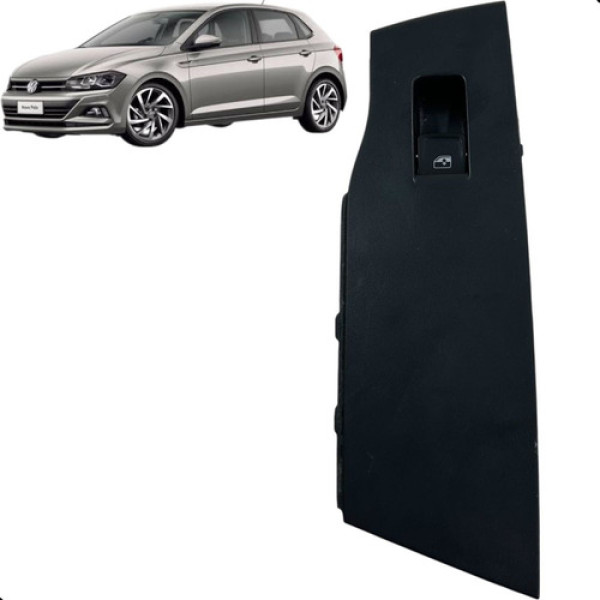 Botão Vidro Porta Dianteira Direita Polo 1.0 Tsi 2018 A 2021
