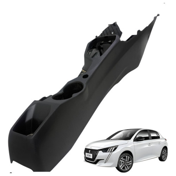 Console Central Porta Copos Peugeot 208 2021 2022 2024