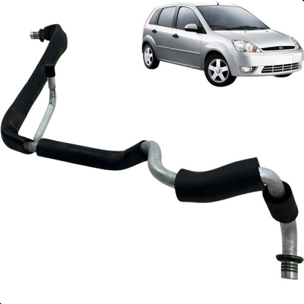 Mangueira Do Ar Condicionado Ford Fiesta 1.6 2007 A 2013