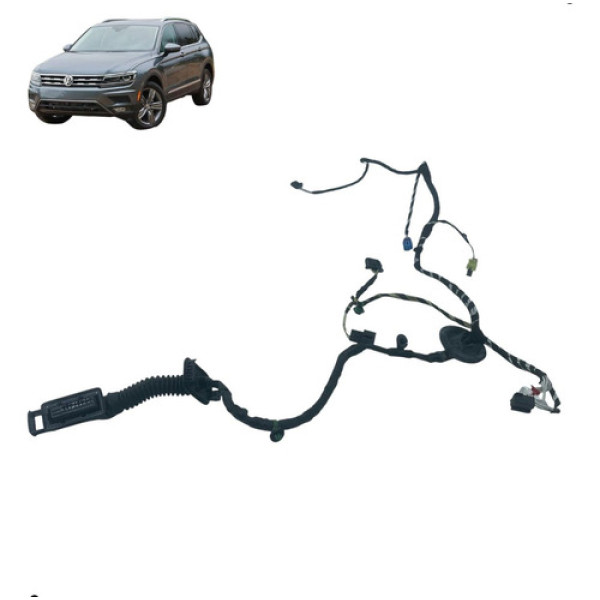 Chicote Porta Tiguan 2018 A 2021 Dianteiro Esquerdo 