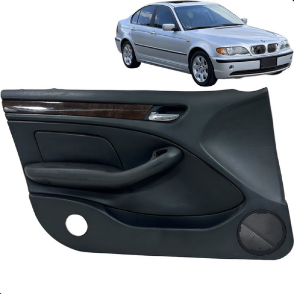 Forro Porta Dianteira Esquerda Bmw 325i 2.5 E46 2000 A 2003