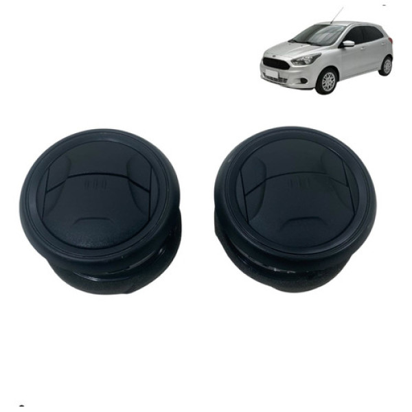 Par Difusor De Ar Painel Lateral Ford Ka 2015 A 2020 