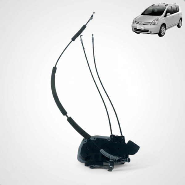 Fechadura Porta Dianteira Direita Livina 2011 A 2014 