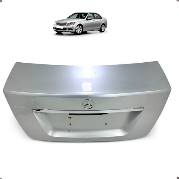 Tampa Porta Malas Mercedes C180 C200 2008 2009 2010 2011 Cinza