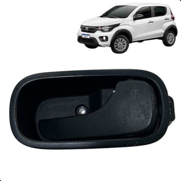 Maçaneta Interna Traseira Direita Fiat Mobi 1.0 2018 A 2020 Traseira