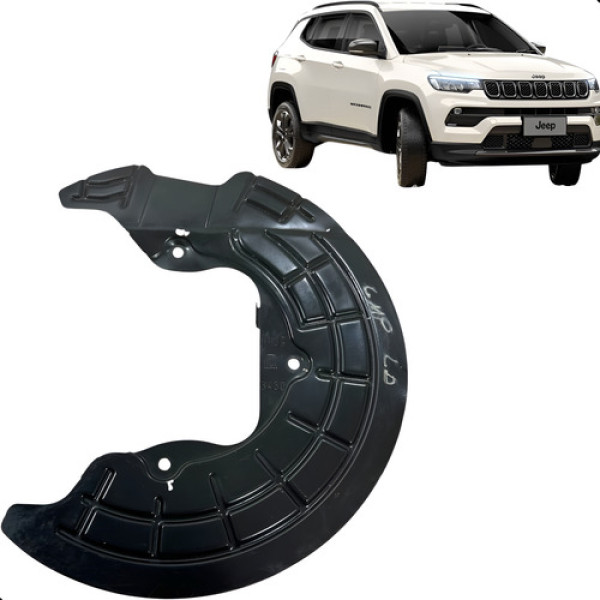 Espelho Disco Freio Dianteiro Direito Compass 2.0 2022 Preto