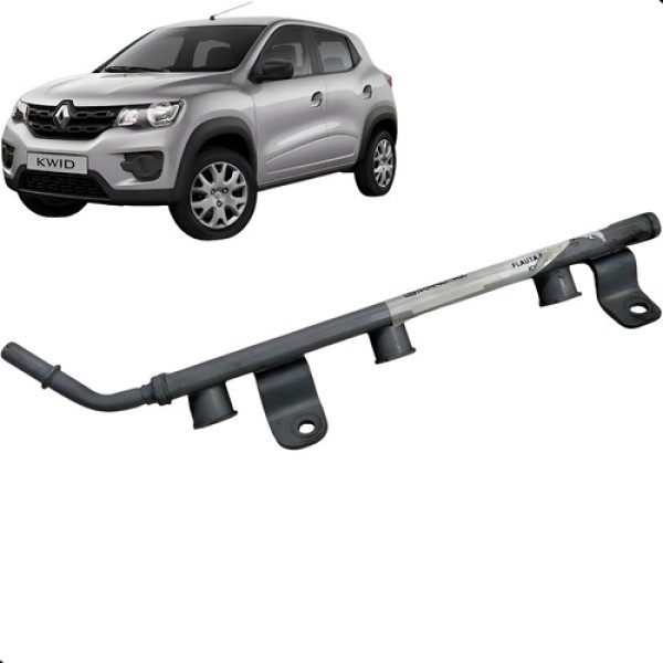 Flauta Bicos Injetores Kwid 1.0 2017 2018 2019 2020