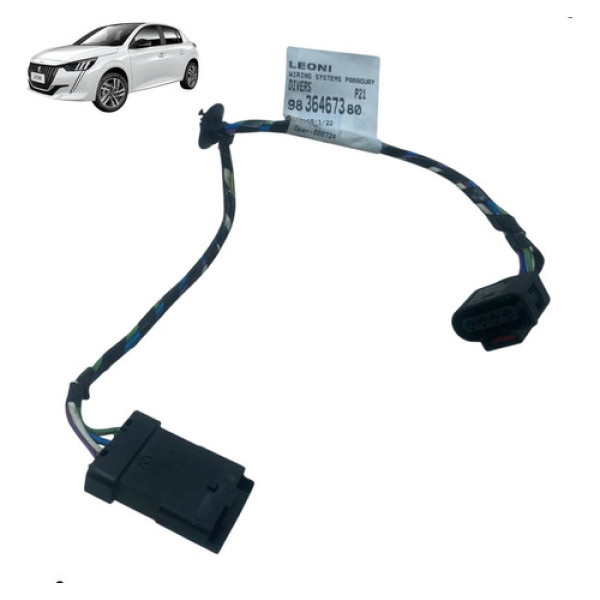 Chicote Motor Limpador Parabrisa Peugeot 208 2021 2024 