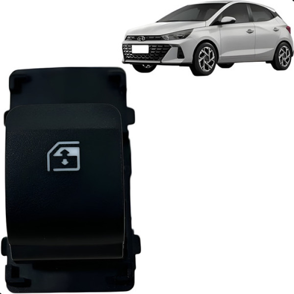 Botão Vidro Porta Dianteira Direita Hyundai Hb20 2023 A 2025