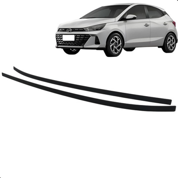 Par Friso Pestana Teto Hyundai Hb20 Hart 2021 A 2025 Preto