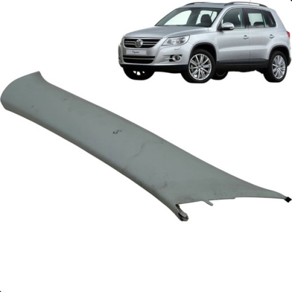 Acabamento Esquerdo Coluna Parabrisa Vw Tiguan  2010 A 2014