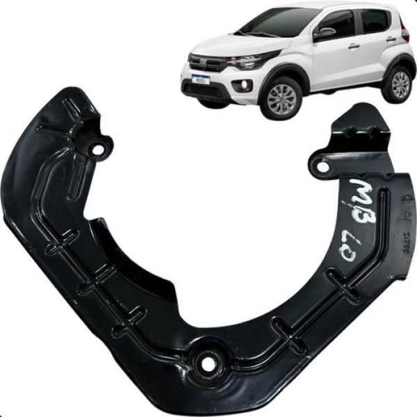 Defletor Espelho Freio Direito Mobi 1.0 4cc 2017 A 2019 Preto