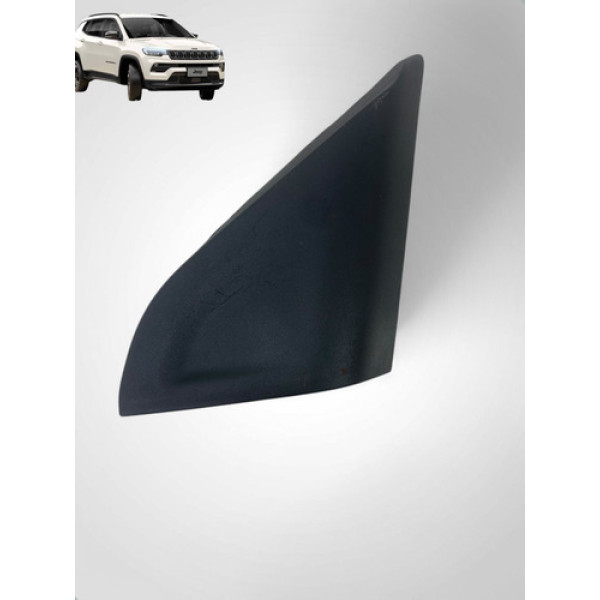 Acabamento Retrovisor Direito Jeep Compass 2022 A 2025 Preto