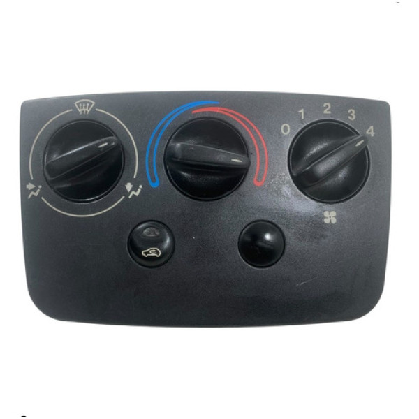 Botão Comando Ar-condicionado Fiesta 1996 A 2003  Preto