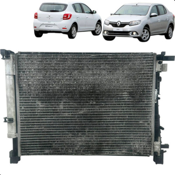 Kit Radiador Renaul Logan Sandero 1.6 2015 2016 2017 2018
