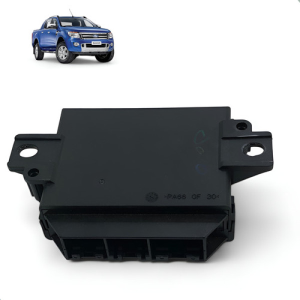 Modulo Sensor Estacionamento Ford Ranger 2013 A 2016 Preto