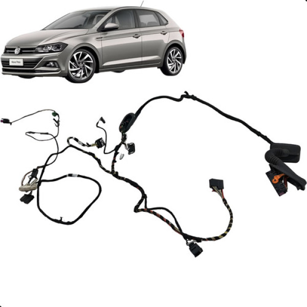 Chicote Porta Dianteira Direita Polo 2018 2019 2020 2021