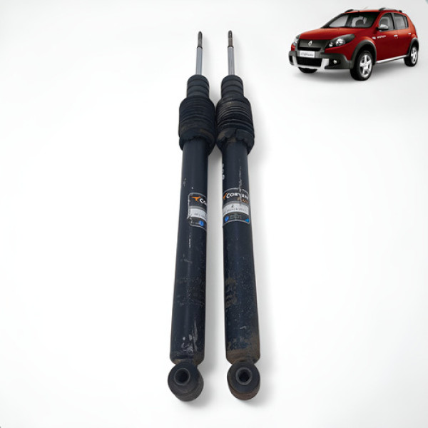 Amortecedor Traseiro Sandero 1.6 2009 2013 Par