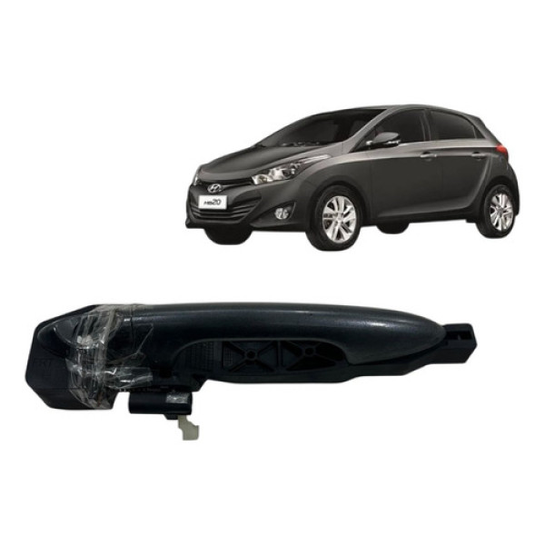 Maçaneta Externa Dianteira Esquerda Hb20 1.6 2013 A 2019 Dianteira