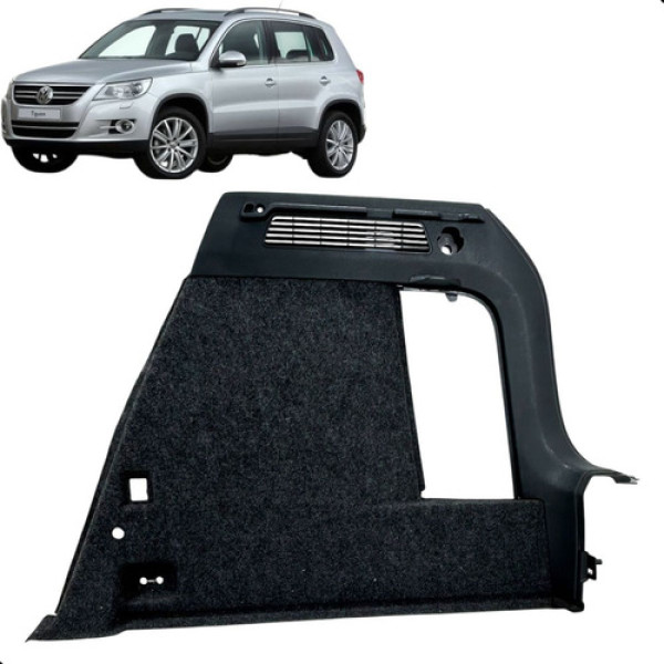 Forro Lateral Direito Porta Malas Vw Tiguan 2010 A 2014