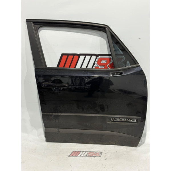 Porta Dianteira Direita Renegade 2016 A 2022 S/recuperacao Dianteira Direito Preto
