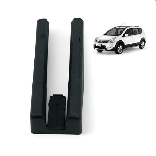 Acabamento Moldura Trilho Banco Livina 2009 A 2014   Preto