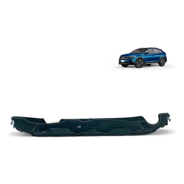 Suporte Grade Churrasqueira Volkswagen Nivus 2021 A 2024 Preto