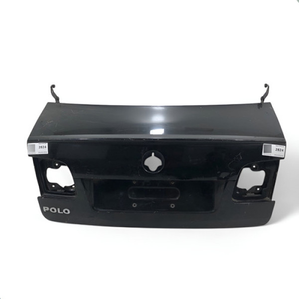 Tampa Traseira Volkswagen Polo Sedan 2007 A 2012  C2824 Preto