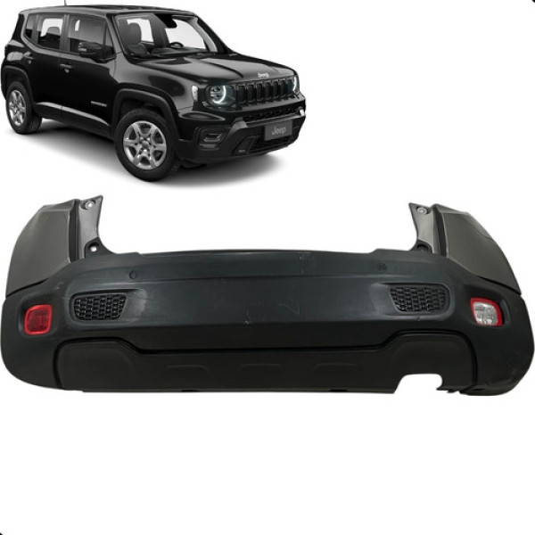Para-choque Traseiro Jeep Renegade Flex 2016 2017 2018 2019
