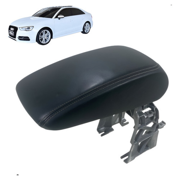 Apoio Braço Console Central Audi A3 S3 Sedan 2013 A 2016 Preto